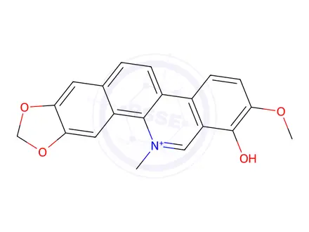 Chemical structure of O-Demethylchelerythrine