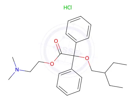 Chemical structure of Denaverine hydrochloride