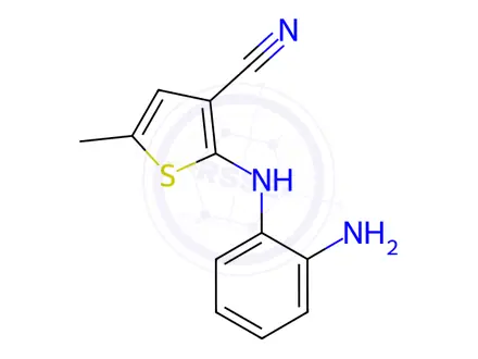 Chemical structure of Olanzapine Impurity G