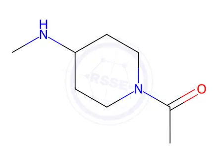 Chemical structure of 1-Acetyl-4-(methylamino)piperidine