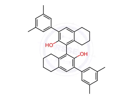 Chemical structure of (S)-3,3'-Bis(3,5-dimethylphenyl)-5,5',6,6',7,7',8,8'-octahydro-1,1'-bi-2,2'-naphthol