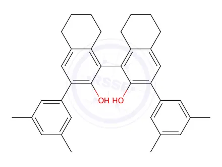 Chemical structure of (S)-3,3'-Bis(3,5-dimethylphenyl)-5,5',6,6',7,7',8,8'-octahydro-1,1'-bi-2,2'-naphthol