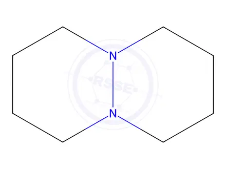 Chemical structure of 1,6-diazabicyclo[4.4.0]decane