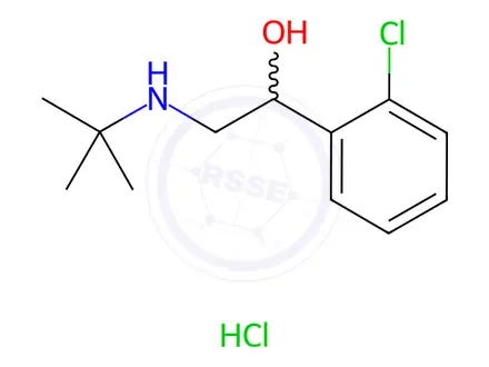 Chemical structure of Tulobuterolhydrochloride