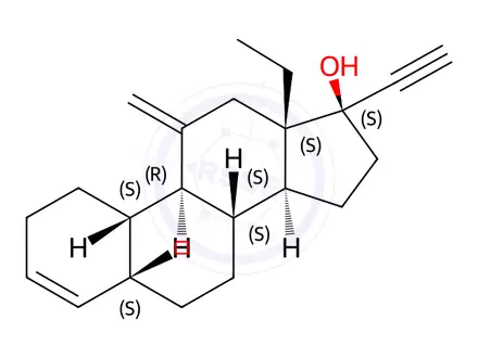 Chemical structure of Desogestrel Impurity 1(Desogestrel EP Impurity A)