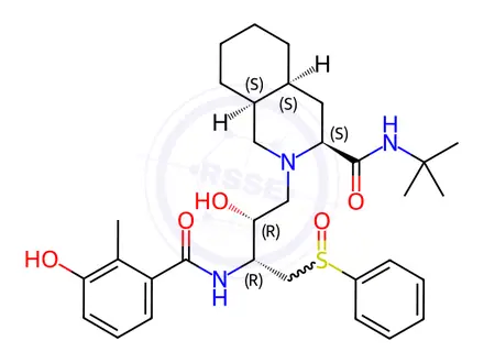 Chemical structure of Nelfinavir Impurity 1 (Nelfinavir USP Related Compound A)