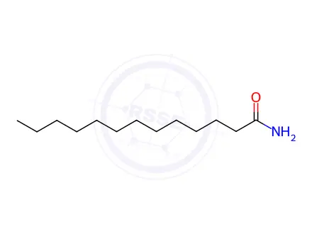 Chemical structure of Tridecanamide