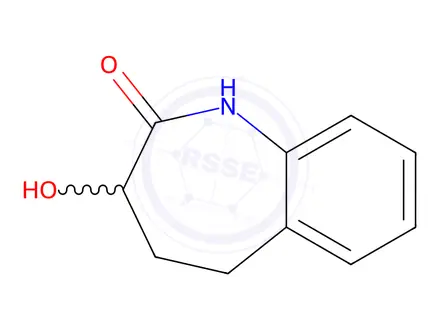Chemical structure of 3-hydroxy-2,3,4,5-tetrahydro-1H-1-benzazepin-2-one