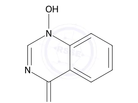 Chemical structure of 1-Hydroxyquinazolin-4(1H)-one