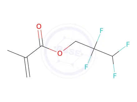 Chemical structure of 2,2,3,3-Tetrafluoropropyl Methacrylate