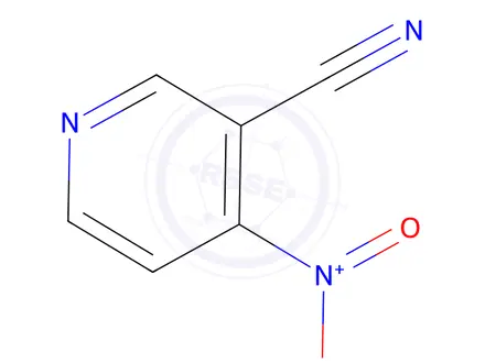 Chemical structure of 3-CYANO-4-NITROPYRIDINE