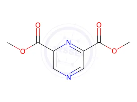 Chemical structure of DIMETHYL PYRAZINE-2,6-DICARBOXYLATE