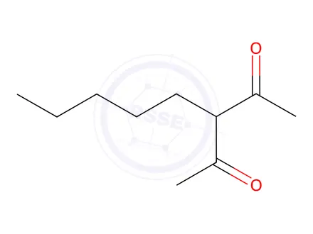 Chemical structure of 3-(n-Amyl)-2,4-pentanedione