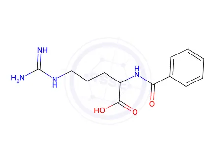 Chemical structure of Benzoylarginine hydrochloride