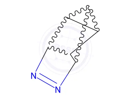 Chemical structure of 7,8-Diazatetracyclo[3.3.0.02,4.03,6]oct-7-ene