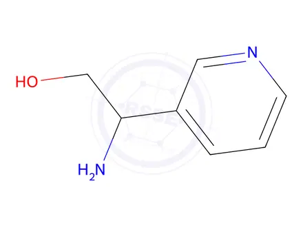 Chemical structure of 2-Amino-2-(3-pyridyl)ethanol dihydrochloride
