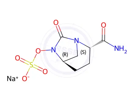 Chemical structure of Avibactam Sodium Salt