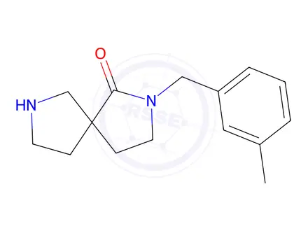 Chemical structure of 2-(3-Methylbenzyl)-2,7-Diazaspiro[4.4]Nonan-1-One