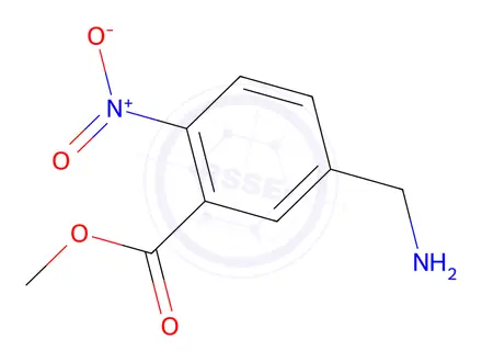 Chemical structure of Methyl 5-(aminomethyl)-2-nitrobenzoate