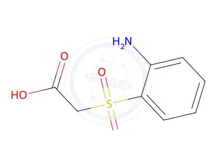Chemical structure of 2-(2-AMinophenylsulfonyl)acetic acid
