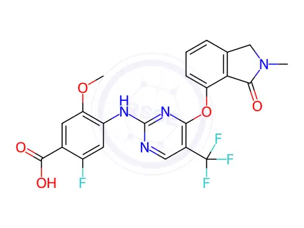 Chemical structure of Ifebemtinib Impurity 205