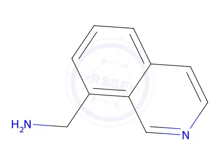 Chemical structure of (Isoquinolin-8-yl)methanamine