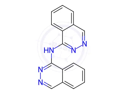 Chemical structure of 1,1,-Di(phthalazine-yl)amine