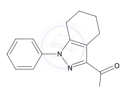 Chemical structure of 1-Phenyl-4,5,6,7-tetrahydro-1H-indazole-3-carboxylic acid