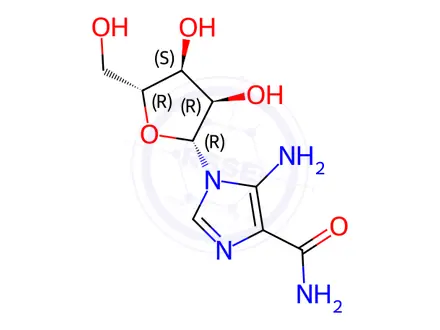 Chemical structure of Acadesine