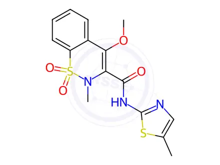 Chemical structure of O-Methyl Meloxicam