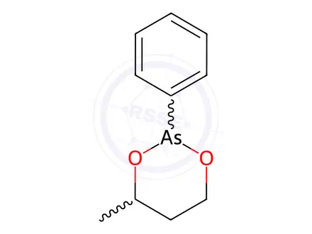 Chemical structure of 4-Methyl-2-phenyl-1,3,2-dioxarsenane