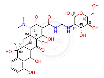 Chemical structure of Meglucycline