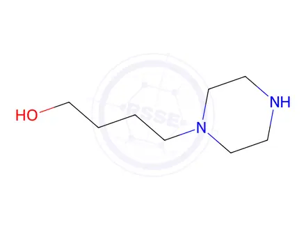 Chemical structure of 4-(1-Piperazinyl)-1-butanol