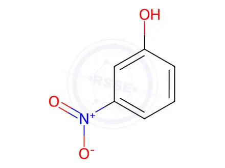 Chemical structure of 3-Nitrophenol