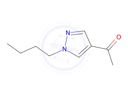Chemical structure of 1-(1-Butyl-1h-pyrazol-4-yl)ethan-1-one