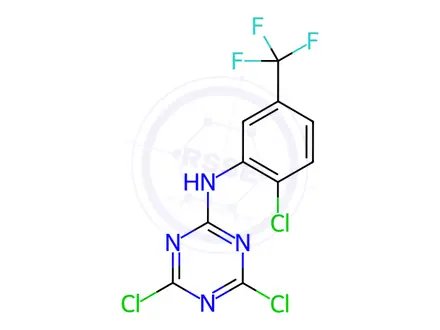 Chemical structure of Anilazine Impurity 33
