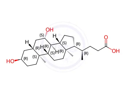 Chemical structure of Cholic Acid Impurity 101