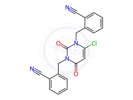 Chemical structure of Alogliptin Impurity 107