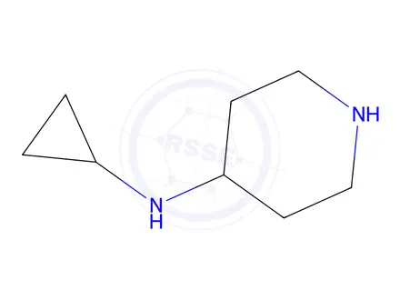 Chemical structure of N-cyclopropylpiperidin-4-amine