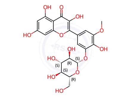 Chemical structure of myricomplanoside