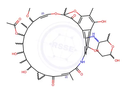 Chemical structure of 1,4-Didehydro-1-deoxo-4,35-dihydro-1-hydroxytolypomycin Y