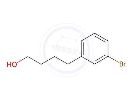 Chemical structure of 3-BROMO-BENZENEBUTANOL