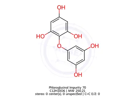 Chemical structure of Diphlorethol
