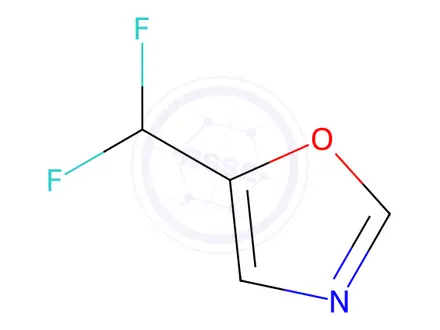 Chemical structure of 5-(Difluoromethyl)oxazole
