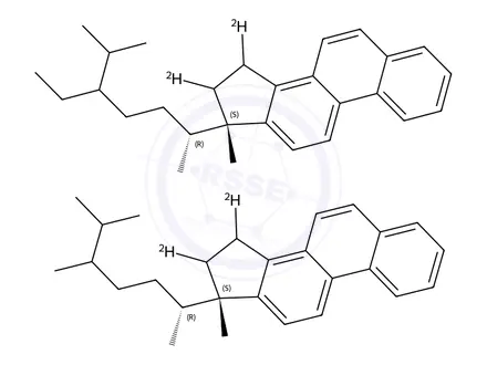 Chemical structure of D2 C28 TRIAROMATIC STERANE