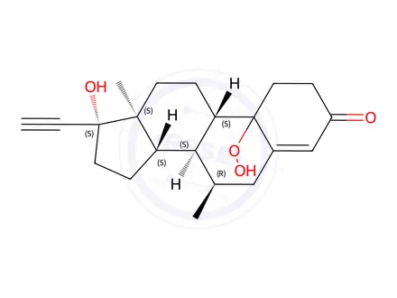 Chemical structure of Tibolone EP Impurity B
