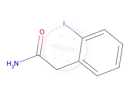 Chemical structure of 2-(2-Iodophenyl)acetamide