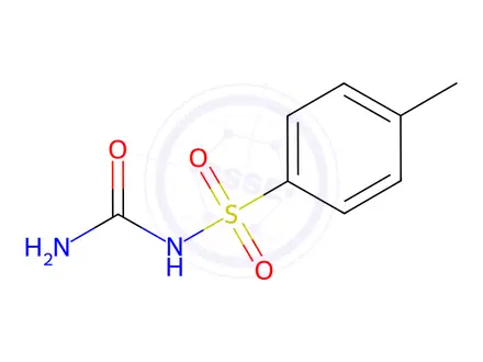 Chemical structure of N-(p-Toluenesulfonyl)urea