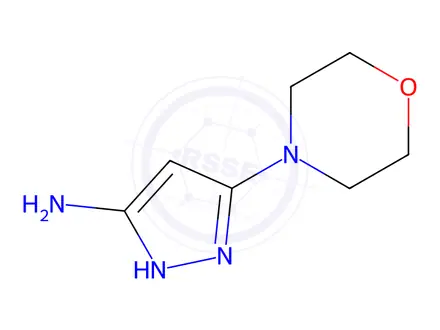 Chemical structure of 5-Morpholino-1H-pyrazol-3-amine