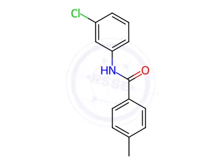 Chemical structure of N-(3-Chlorophenyl)-4-methylbenzamide